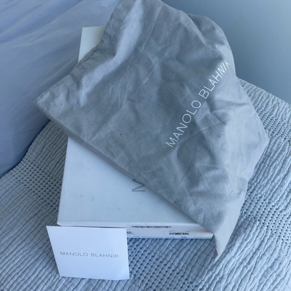 Manolo Blahnik Taupe Pumps - Picture 7 of 7